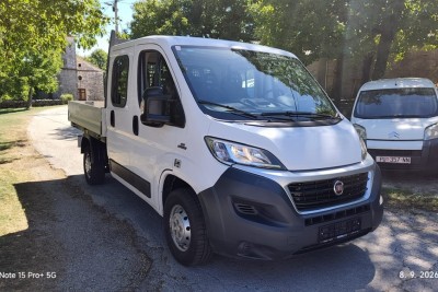 Fiat Ducato 2.0 MJT Sanduk dupla kabina 7 sjedala - 2014 god.